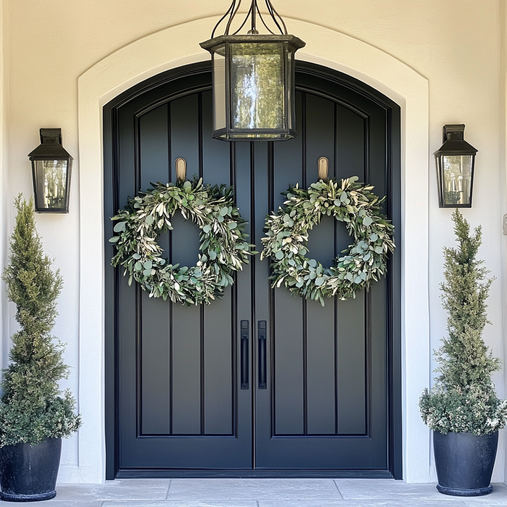 Oversized Entrance Wreath